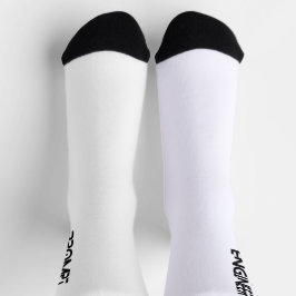 Minimalistisches Zitat des Ingenieurs Socken