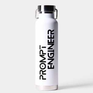 Minimalistisches Zitat des Ingenieurs Trinkflasche