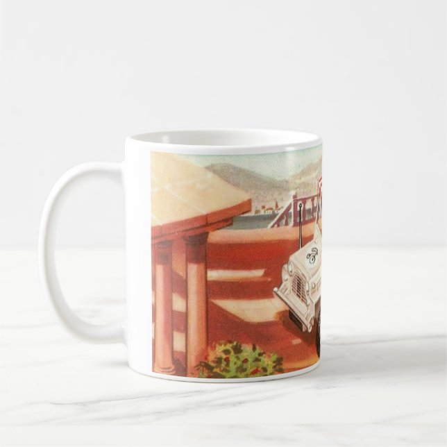 Minimoke-Erinnerungen Kaffeetasse (Links)