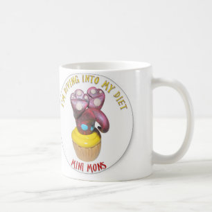 Minimons "Tauchen in eine Diät" Kaffee-Tasse Tasse
