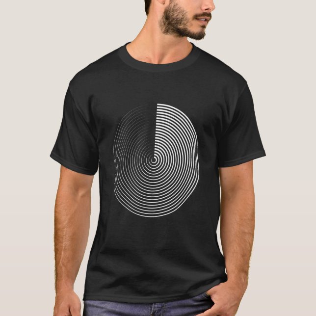 Minimum 20s Geometric Primitive Circle Shap T-Shirt (Vorderseite)