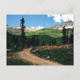 Minin in Yankee Boy Basin, Colorado Postkarte