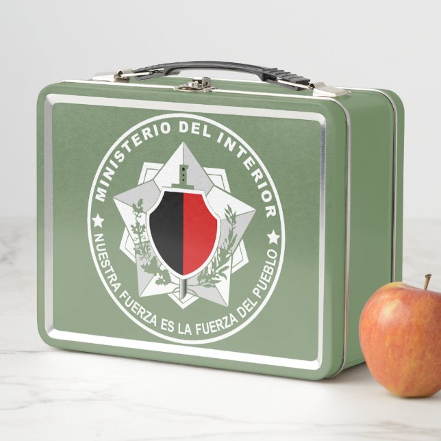 MININT Cuba Metal Lunch Box (Beispiel)