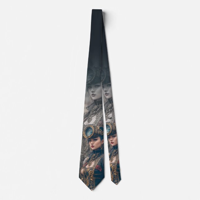 "Minion Steampunk Female:   Krawatte (Vorderseite)