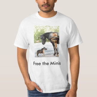 Minipferd, geben das Minis frei T-Shirt
