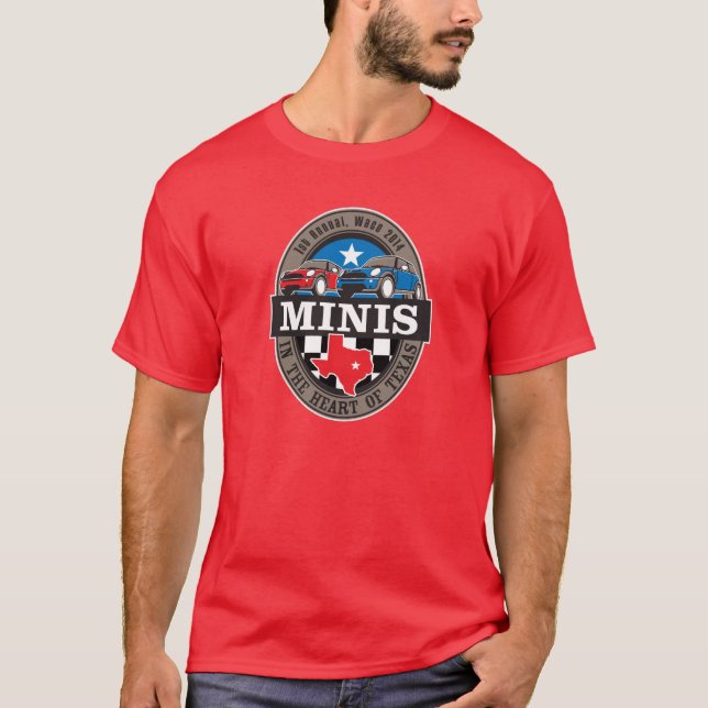 Minis im Herzen von Texas-T - Shirt (Vorderseite)