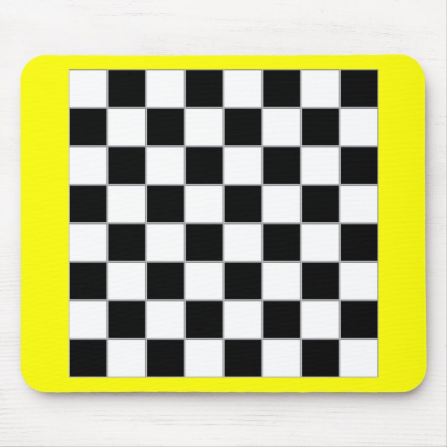 Minischachbrett Mousepad (Vorne)