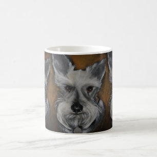Minischnauzer-Kaffee-Tasse 2 Kaffeetasse
