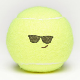 Minister Cool Kawaii Niedlich Emoticon Emoji Tennisbälle