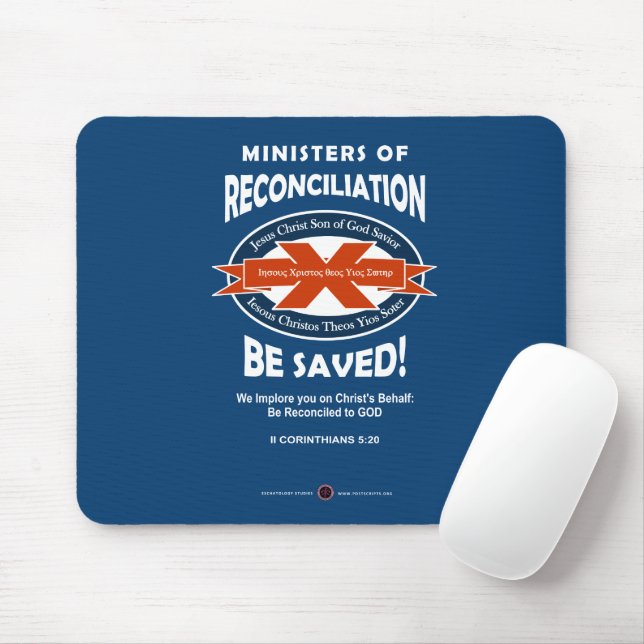 Minister für Aussöhnung Mousepad (Mit Mouse)