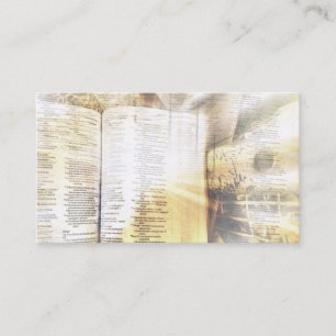 Minister Pastor-ehrwürdige Visitenkarten Visitenkarte