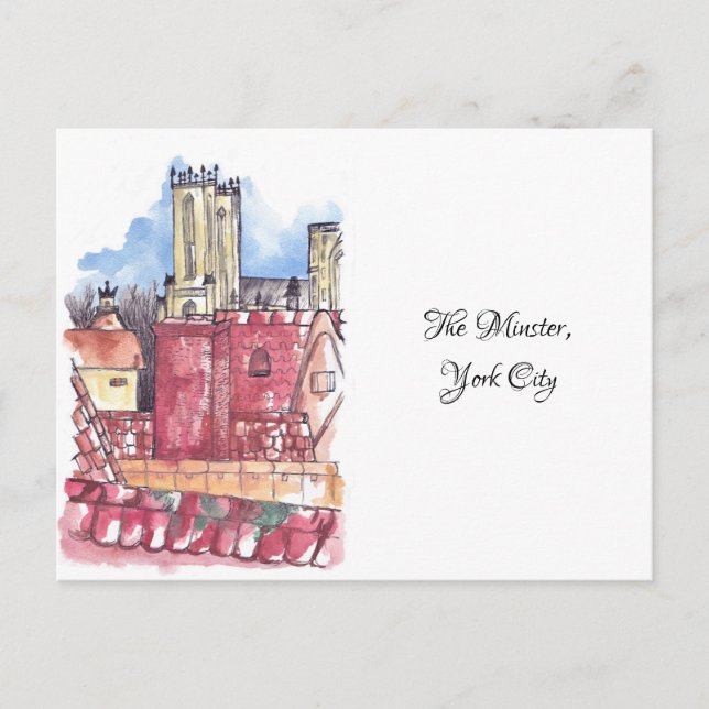 Minister, Yorker Postkarte (Vorderseite)