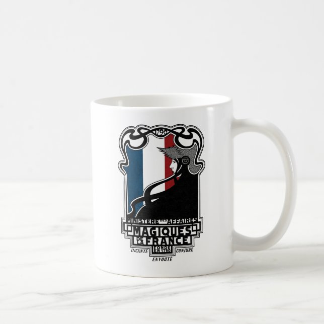 Ministère des Affaires Magiques de la France Logo Kaffeetasse (Rechts)