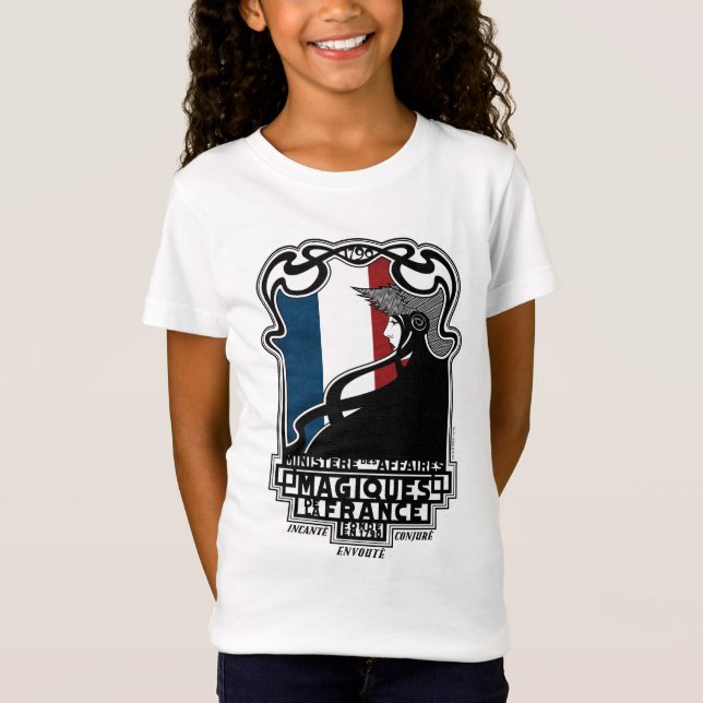 Ministère des Affaires Magiques de la France Logo T-Shirt (Vorderseite)
