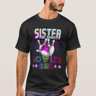 Ministerin der Matching Family Bowling der Bowler T-Shirt
