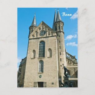 Ministerin Postkarte