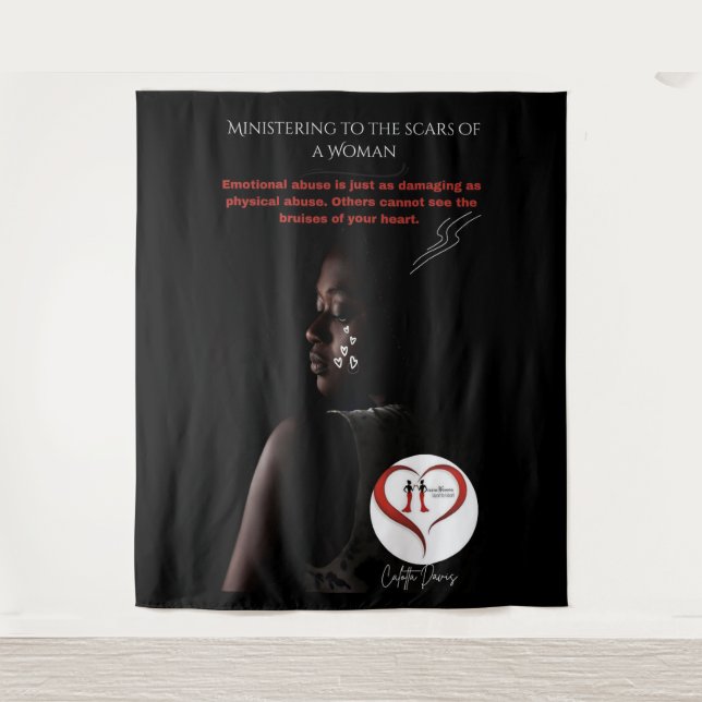 Ministering Tapestry Wandteppich (Vorderseite)