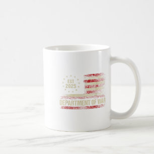 Ministerium des Krieges wurde 2025 wiedergegründet Kaffeetasse