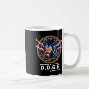 Ministerium für Effizienz Doge Trump Kaffeetasse