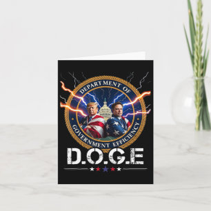 Ministerium für Regierungseffizienz Doge Trump 47  Karte