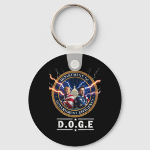 Ministerium für Regierungseffizienz Doge Trump 47 Schlüsselanhänger