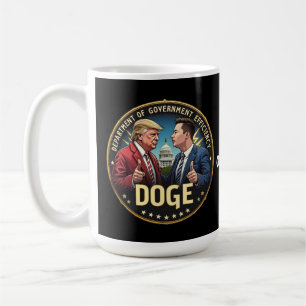 Ministerium für Regierungseffizienz TrumpElon Forc Kaffeetasse
