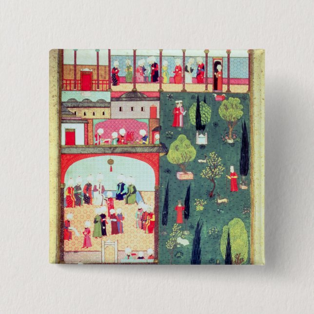 Ministerrat an Topkapi Palast Button (Vorderseite)