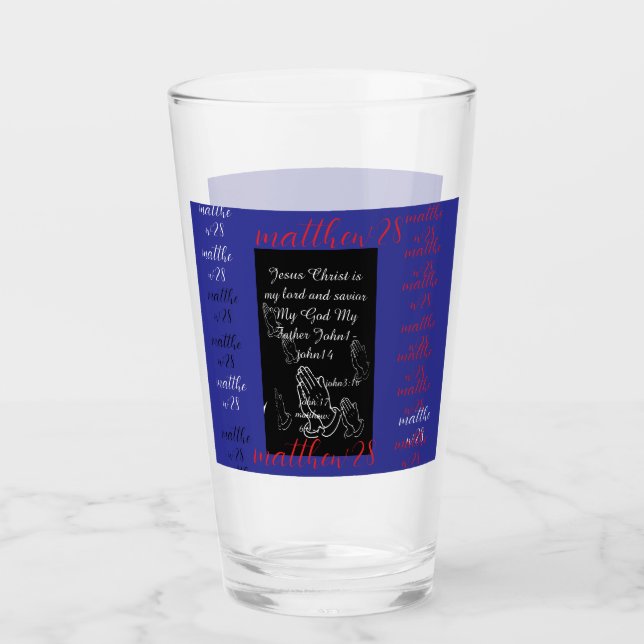 Ministry cups glas (Vorderseite)