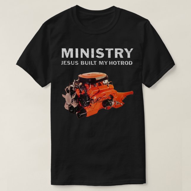 Ministry - Official Merchandise - Jesus Built My H T-Shirt (Design vorne)