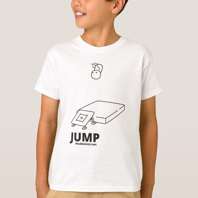 Minitrampoline SPRUNG T-Shirt (Vorderseite)