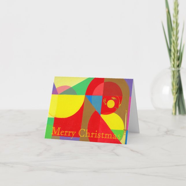 Miniweihnachtsgruß-Karte Feiertagskarte (Vorderseite)