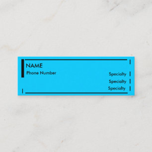 Minizusammenfassung Mini Visitenkarte