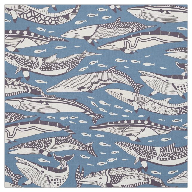 Minke-Wale Maulbeerdenim Stoff (Muster)