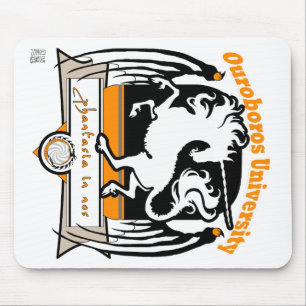 MinkMode Mousepad: Ouroboros Universität Mousepad