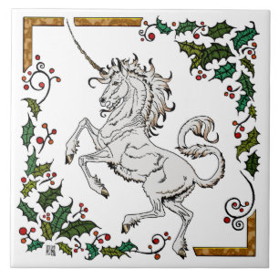 MinkMode Sammlung 2014: Große Stechpalmen-Fliese Fliese