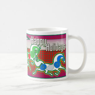 MinkMug Feiertags-Pferde für Weihnachten Kaffeetasse