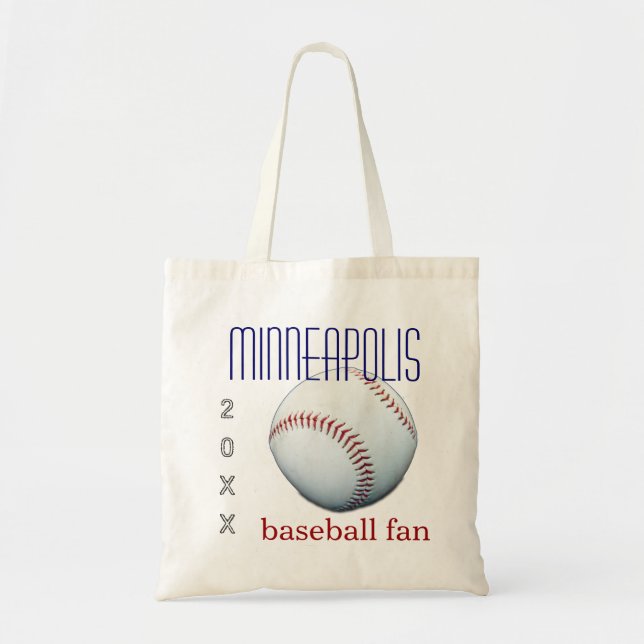 Minneapolis-Baseball-Fan-Taschen-Tasche Tragetasche (Vorne)