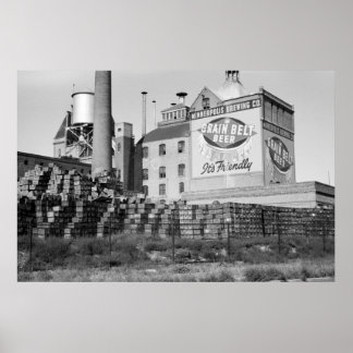 Minneapolis Brauerei, 1930er Poster