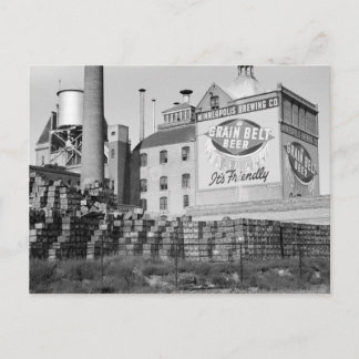 Minneapolis Brauerei, 1930er Postkarte