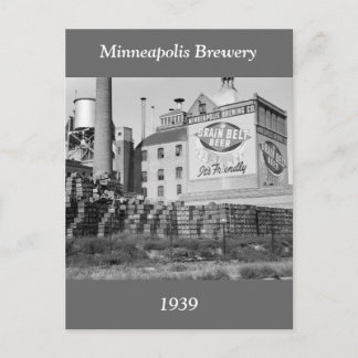 Minneapolis Brauerei, 1930er Postkarte