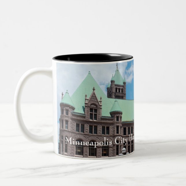 Minneapolis CIty Hall Zweifarbige Tasse (Links)