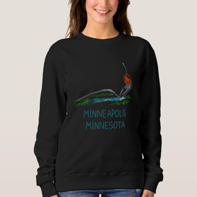 Minneapolis City Minnesota souvenir  for men women Sweatshirt (Vorderseite)