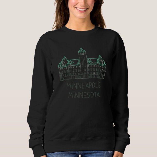 Minneapolis City Minnesota souvenir  for men women Sweatshirt (Vorderseite)