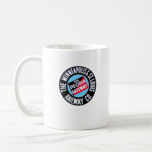 Minneapolis Eisenbahn Vintage Logo-Tasse Kaffeetasse