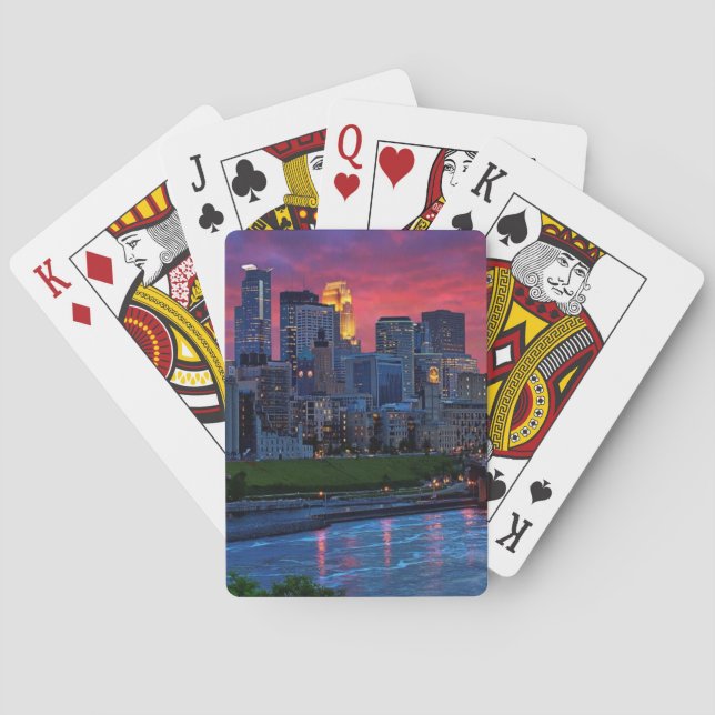 Minneapolis Eye Candy Spielkarten (Rückseite)