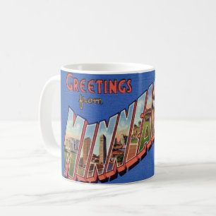 Minneapolis Grüße Postkarte Tasse