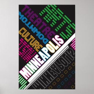 MINNEAPOLIS-LIEBE POSTER