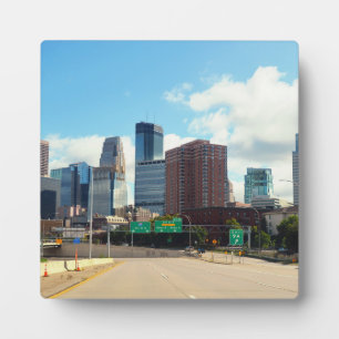 Minneapolis Minnesota Fotoplatte