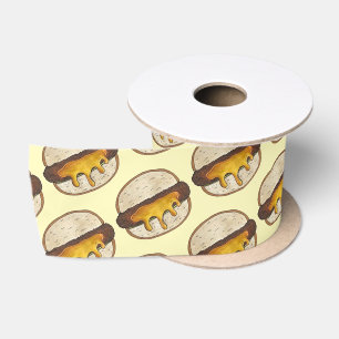 Minneapolis Minnesota Jucy Lucy Cheeseburger Satinband