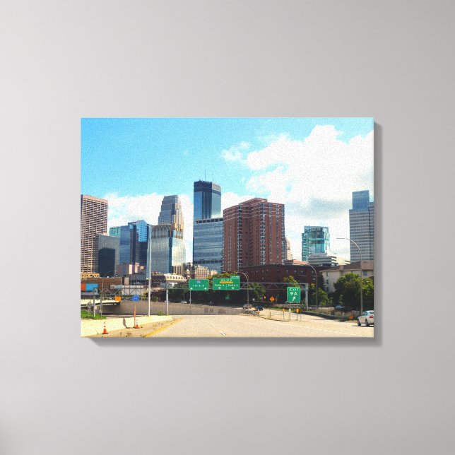Minneapolis Minnesota Leinwanddruck (Vorderseite)